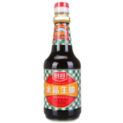 厨邦 金品生抽 820ml *11件