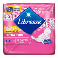 运费券收割机：Libresse 薇尔 轻曲线 日用卫生巾240mm 10片 *8件