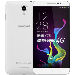 Coolpad 酷派 锋尚 Y75 4G手机 1GB+8GB 白色