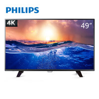  PHILIPS 飞利浦 49PUF6056/T3 49英寸 4K液晶电视