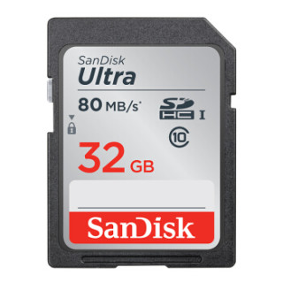 SanDisk 闪迪 读速80MB/s 至尊高速SDXC UHS-I Class10 SD卡