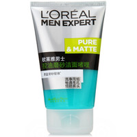 L'OREAL PARIS L‘OREAL PARIS 巴黎欧莱雅 男士控油磨砂洁净啫哩 100ml