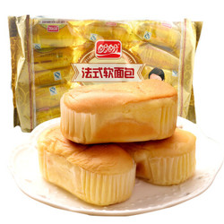 PANPAN FOODS 盼盼 法式软面包 奶香味 300g（内装15枚） *15件