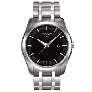 TISSOT 天梭 库图系列 石英情侣表男表 T035.410.11.051.00