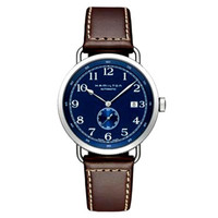 HAMILTON 汉米尔顿 卡其海军型先锋系列 H78455543 男士自动机械表 40mm表盘 牛皮皮带