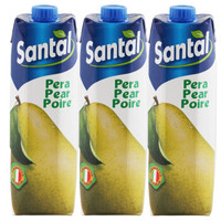 意大利进口 Parmalat 帕玛拉特圣涛 梨汁饮料 1L*3盒 果蔬汁饮品