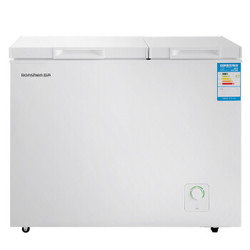 容声(Ronshen) 165升 双温双箱冰柜 大冷冻小冷藏 卧式冰箱 家用商用二合一冷柜 BCD-165MB