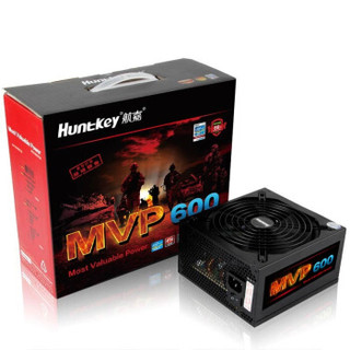 Huntkey 航嘉 MVP600 额定600W 半模组 电源