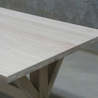 老木素作 实木餐桌 橡木 185*83*75cm