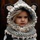 Yandex 儿童狐狸披肩帽