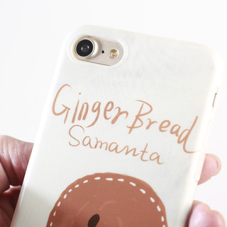 SAMANTA 沙曼塔 原创设计圣诞姜饼人苹果手机壳 iPhonex