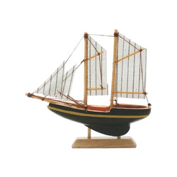 AOZORA BLUENOSE迷你版 双桅纵快速帆船模型 1921年加拿大制造款 *3件