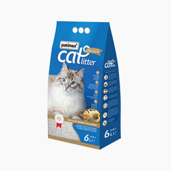 派蒂猫猫砂 除臭膨润土猫砂 宠物矿石猫沙 清香型-6L(4.8kg)