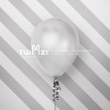 TwoziBalloons 兔子气球 珠光乳胶球 白色 10寸 15颗