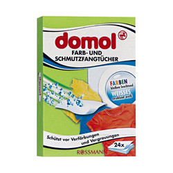 domol 洗衣片色母片防串染色 24片/盒 混洗衣物防染色