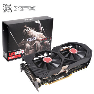 XFX 讯景 RX 580 2048SP 黑狼版 8G 显卡