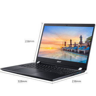 acer 宏碁 墨舞系列 墨舞 X40 14英寸 笔记本电脑 酷睿i5-8250U 8GB 256GB SSD 核显 黑色