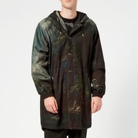 McQ ALEXANDER MCQUEEN 棉质斜纹布鱼尾派克大衣