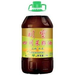 川宝 非转基因小榨纯香菜籽油5L