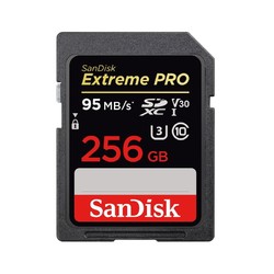 SanDisk 闪迪 Extreme PRO 至尊超极速 SDXC卡 256GB