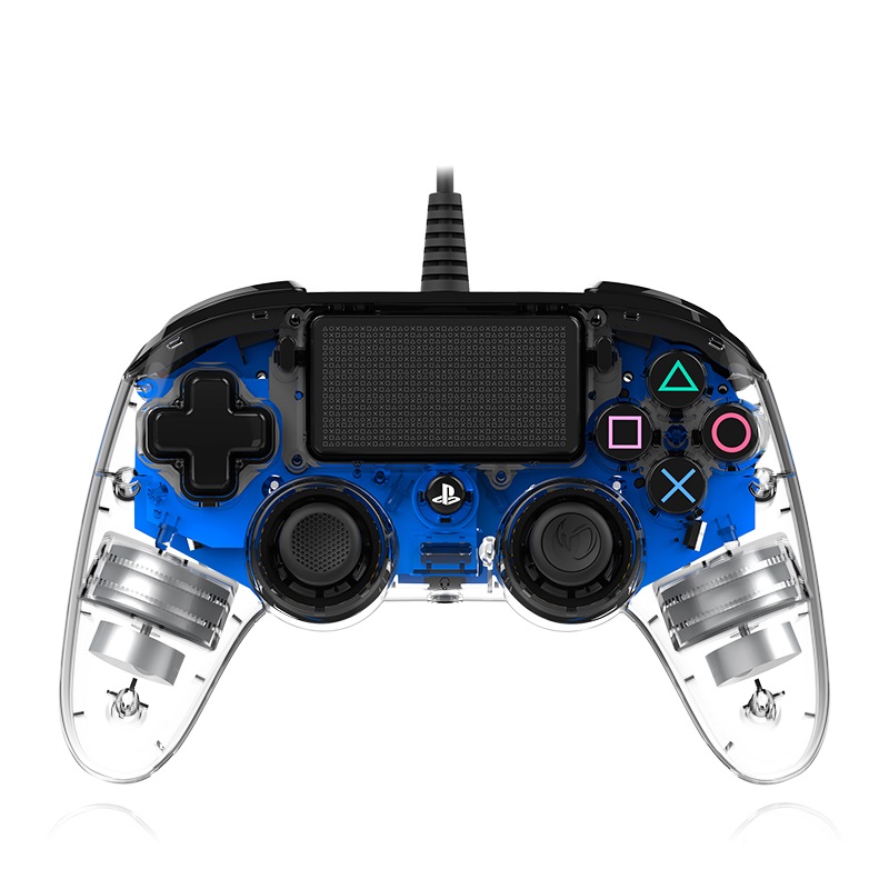 sony索尼playstation4ps4透明炫光游戏手柄有线版