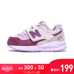 New Balance nb童鞋 女童2018新款秋0~4岁 魔术贴运动鞋KV530