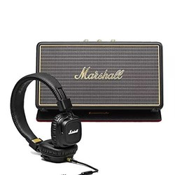 Marshall 马歇尔 Stockwell 便携式无线蓝牙音响+Major II 有线耳机
