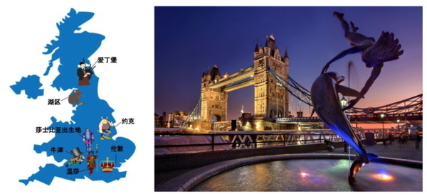 上海- 英国伦敦+剑桥+约克+爱丁堡+湖区+曼彻斯特+牛津+温莎+莎士比亚故居8天7晚跟团游