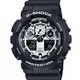 CASIO 卡西欧 G-Shock GA100BW-1A 男士时装腕表