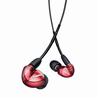 SHURE 舒尔 SE535LTD 耳机 (通用、动铁、入耳式、红色)