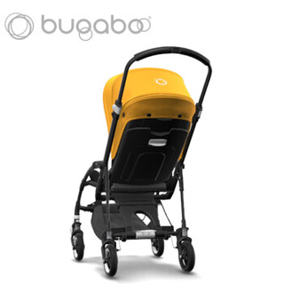 bugaboo BEE5 婴儿推车 黑架暖色蓬 全黑