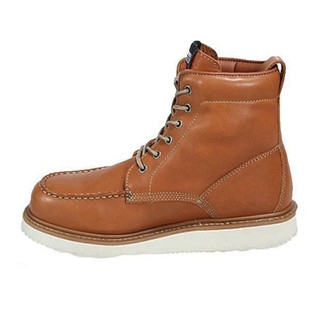 Timberland 添柏岚 PRO系列 53009 男士真皮工装靴 深棕色 9.5