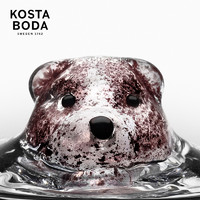 KOSTA BODA 珂斯塔 New Friends新朋友系列 水晶动物玻璃杯 350ml-450ml