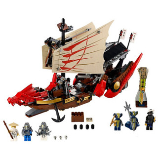 LEGO 乐高 幻影忍者系列 9446 命运赏赐号 龙船 680颗粒