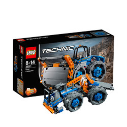 LEGO 乐高 Technic 机械组系列 42071 推土压路机