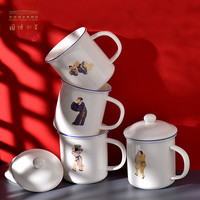 NATIONAL MUSEUM OF CHINA 中国国家博物馆 穿越千年陶瓷带盖水杯