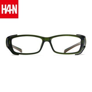 Han Dynasty 汉 49326 近视眼镜框架 橄榄绿 + 1.67非球面防蓝光镜片