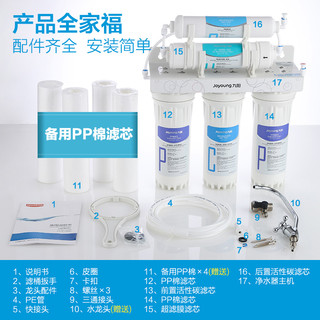 Joyoung 九阳 JYW-HC-1283WU 家用直饮净水器（白色）  前置台式净化