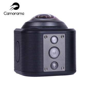 Camorama 凯眸 真4K高清360度全景运动摄像机 潜水自驾全景相机 64G