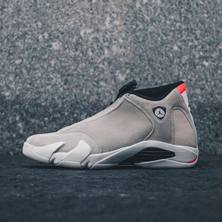 AIR JORDAN 正代系列 Air Jordan 14 Retro 男子篮球鞋 487471-021 沙漠灰 44.5