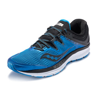 saucony 圣康尼 S20415 GUIDE ISO支撑 男士跑步鞋 蓝/黑 40.5