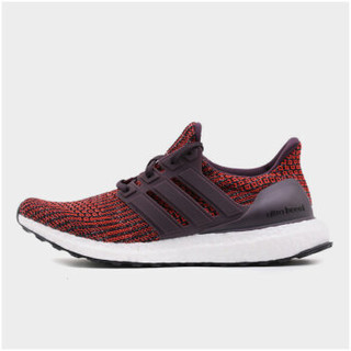 adidas 阿迪达斯 UltraBOOST 4.0 男士缓震跑步鞋 暗墨水红/1号黑色 42