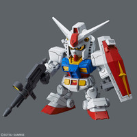 BANDAI 万代 SDCS 塑料拼装模型 01 RX78-2 元祖机甲