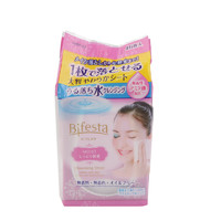 Bifesta 缤若诗 日本曼丹漫丹Bifesta缤若诗免洗卸妆湿巾粉色滋润保湿46片