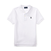 RALPH LAUREN 拉尔夫·劳伦 RL30130 男童经典款棉质网格网球衫 E86-白色 110cm