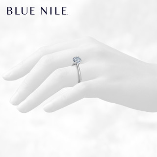 Blue Nile 3EX无荧光GIA 铂金女款钻戒