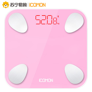 ICOMON 沃莱  i9(U) 体脂秤  USB充电  蓝牙App家用 显示20项数据