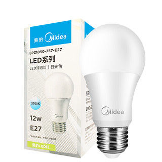 Midea 美的 E27 LED灯泡 (12w)