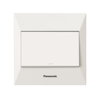 Panasonic 松下 简尚 86型雅白 一开单控开关
