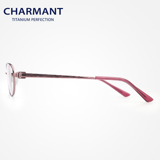 CHARMANT 夏蒙 CH10483 眼镜架 粉